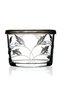 Transparent Covered 3-Piece Jam Bowl with Shoot Pattern