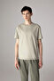 Shiny Khaki Regular Fit Crew Neck Short Sleeve T-Shirt