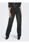 Straight Cut Jeans June Hohe Taille Gerade Geschnitten Jeans