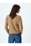 Brown Women's Basic Sweater - 4