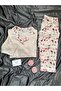 Powder Dogi Patterned Buttoned Thermal Pajama Set