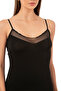 Özkan 20572 Women's Cotton Tulle Detailed Thin Strap Undershirt - 5
