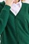 Women's V-Neck Cardigan Wool Knitted - 7