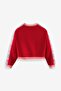 Bg Store Girl's Dark Pink Sweatshirt 23Pfwsw1549 - 2