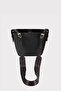 Tokyo Women's Black Shoulder Bag with Adjustable Strap, Large Compartment, Zipper Pocket, and Magnet Closure - 8