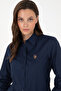 Women's Navy Long Sleeve Basic Shirt 50295704-VR033 - 2