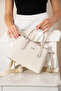 WOMEN'S HAND AND SHOULDER BAG NEW SEASON SIZE: HEIGHT 18 CM WIDTH 25 CM - 4
