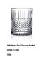 Whiskey Cocktail Glass Goblet 360 ​​Rotating Glass Cup Set of 2 300ml - 3