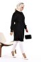 Women's Hijab Large Size Long Sleeve Ayrobin Shirt Tunik Black - 5