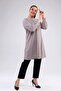 Women's Large Size Hijab Tunic Buttoned Ayrobin Fabric - 3