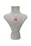 Gold Pink Butterfly Figured Anti-Tarnish Necklace