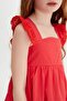 Bg Store Kız Çocuk Kırmızı Elbise 23ss0tj4909 - 3