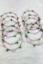Bridalmaid Crown with Pink Rose Petals, Bridal Henna Night Wedding Bride Bachelorette Party Circumcision - 2