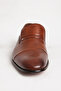 Men's Real Leather Sole Handmade Classic Shoes Real Leather Osc 210 Tan - 3