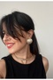 Vintage Model Ball Earrings - 5