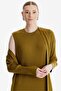 Olive Knitwear Dress - Cardigan and Combini - 3