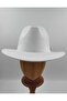 White Panama Sombrero Hat - 4