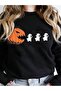 Halloween Themed Unisex Printed Sweatshirt - 3