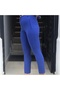 High Waist Slim Fit Trousers - 2