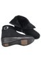 Women's Zippered Fur Cold Proof Lightweight Anti-Slip Sole Boots (Number 36-42) Black - Black - 7