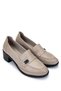 Women's Genuine Leather Mink Loafer Shoes - 2