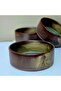 Ceramic Bowl Green Marble Patterned 1 Piece Multi-Purpose Container Diameter 14 cm Depth 5.5 cm