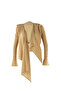 Spanish Sleeve Shawl Collar Cardigan Blouse - 5