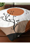Autumn Themed 43X43 Velvet Cushion Cover - 8