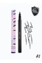 Black Eyeliner Liquid Pen Eyeliner Waterproof Intense Pigmented - 3