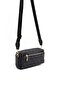 Black - Black Monogram Women's Crossbody Bag Sp1142 - 4