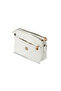 Women's White Hub Leather 3 Compartment Special Women's Shoulder Bag - 3