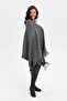 Women's Floral Embroidered Shawl G.Melange - 3