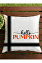 Autumn Themed 43X43 Velvet Cushion Cover - 7