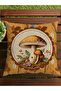 Autumn Themed 43X43 Velvet Cushion Cover - 7