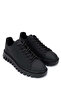 Men's Genuine Leather Black Casual Shoes - 2