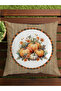 Autumn Themed 43X43 Velvet Cushion Cover - 7