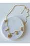 Steel Charm Necklace - 2