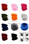 Unisex Thermal Fleece Neck Collar Winter Beanie - 2