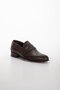 Genuine Leather Leather Laceless Brown Men's Classic Shoes - 5