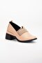 Ready-Made Flat Sole Laceless Nude Women's Casual Shoes - 4