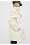 Double Breasted Pure Wool Overcoat - 7