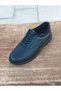 Men's Sporty Winter Shoes Genuine Leather Rubber Sole with Slip-On and Elastic Features
