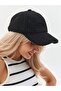 Black Women's Winter Merino Curly Plush Hat - 5