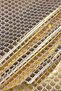 Gold foil printed Pelur paper Pelur packaging paper gift package 50x70 10 pieces - 2