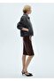 Leather look pencil skirt - 6