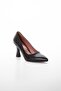 Skin Thin Heel Black Large Size Women's Shoes Heels Stiletto - 4