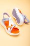 Şirinbebe Şiringenç Cross-Strapped Orthopedic Lilac Baby Girl Sandals - 3