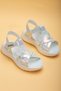 Şirinbebe Shiringç Face Pole Cross Strap Orthopedic Mother of Pearl Baby Girl Sandals - 3