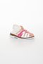 Cute Young Orthopedic Cage Fuchsia White Girl's Sandals - 3