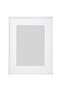 LOMVIKEN إطار أبيض، 30x40 سم